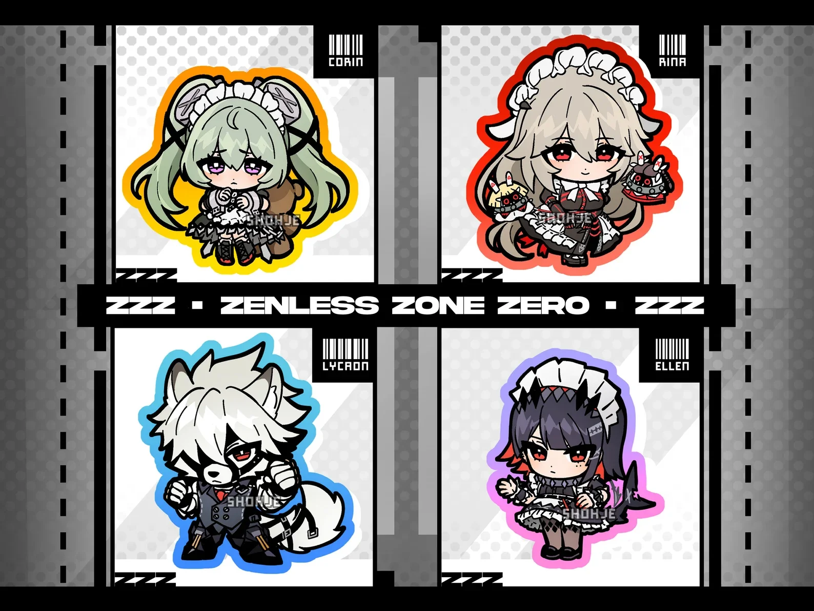 ZZZ | Zenless Zone Zero: Victoria Housekeeping Keychain Charms