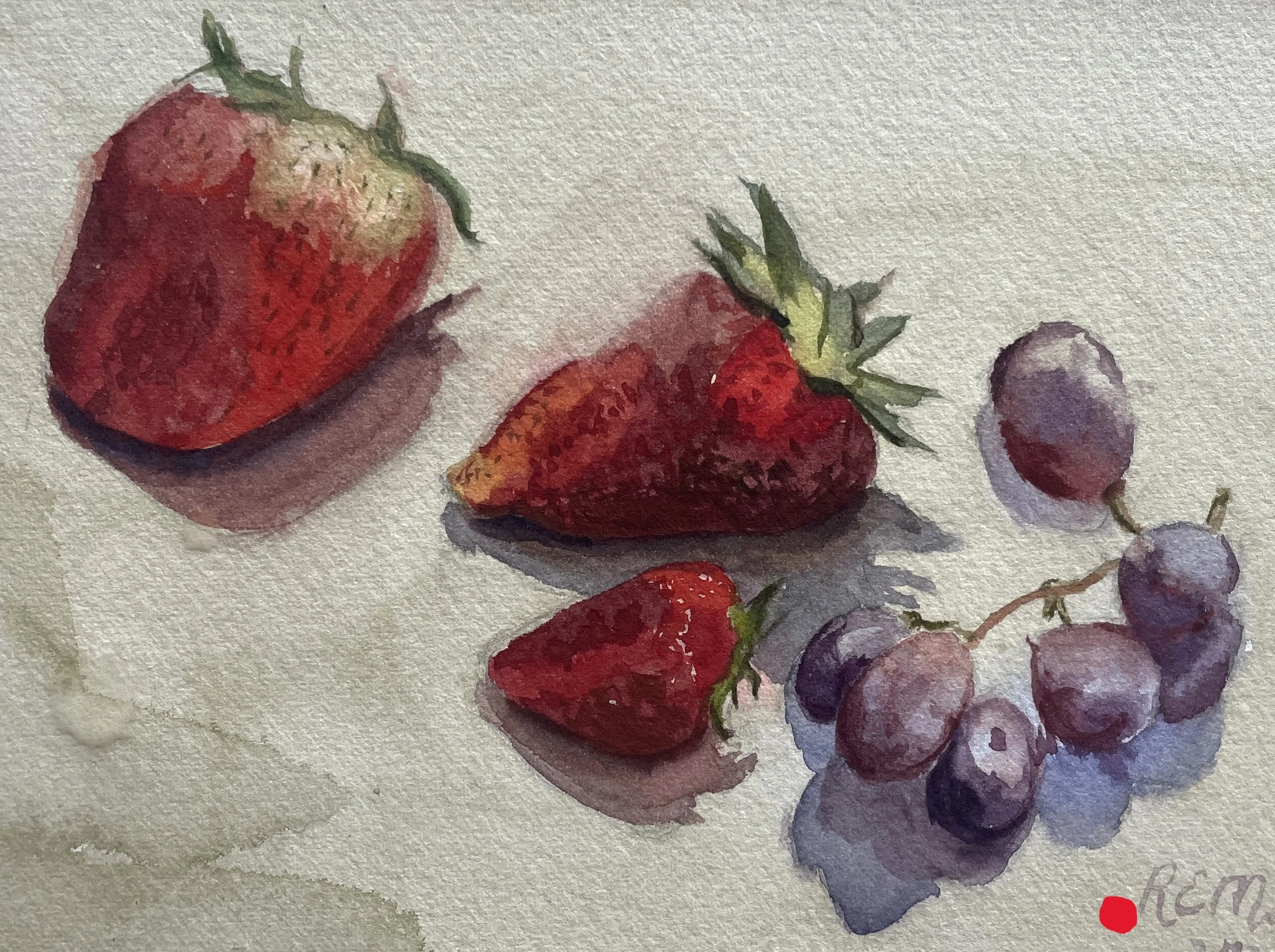 "Fruit Salad,"
5x8,
SOLD