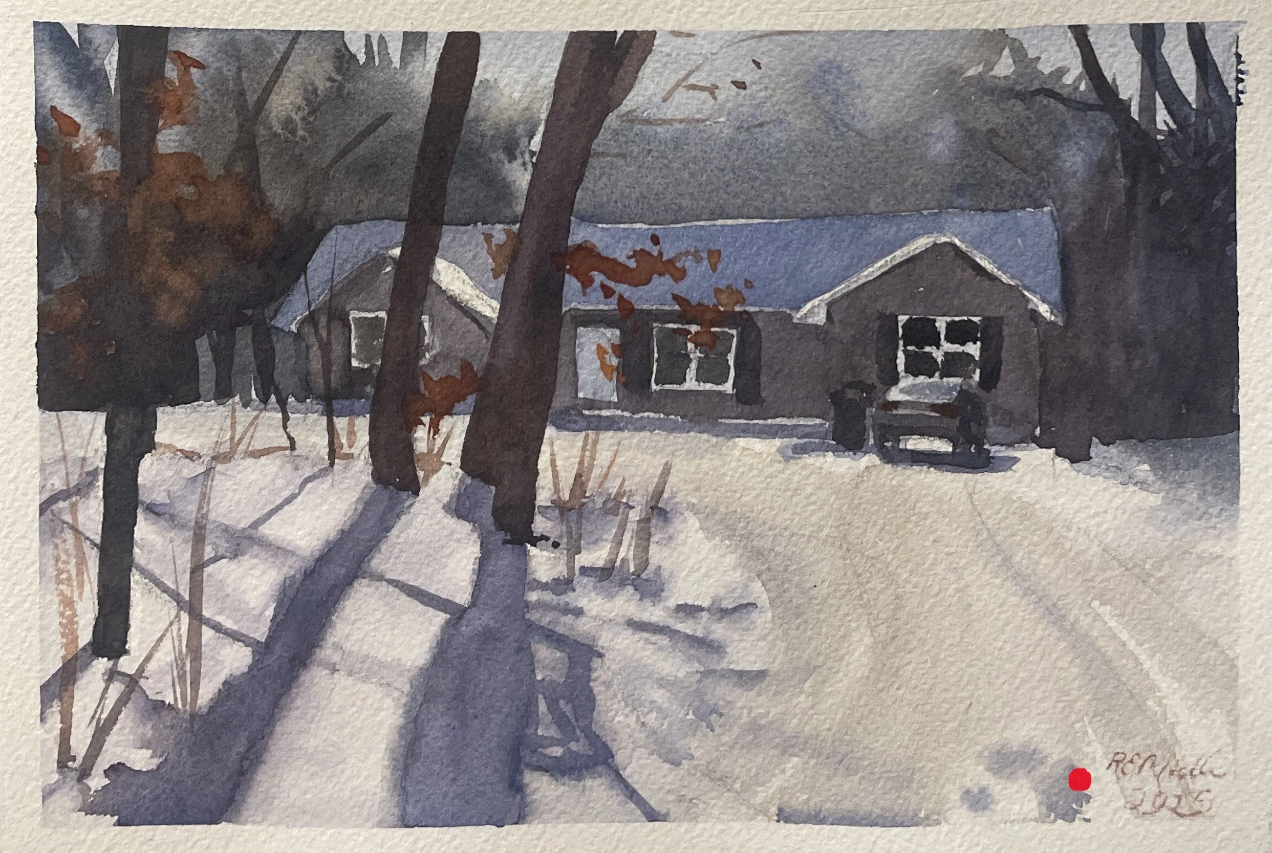 "Home Alone,"
5x8,
SOLD