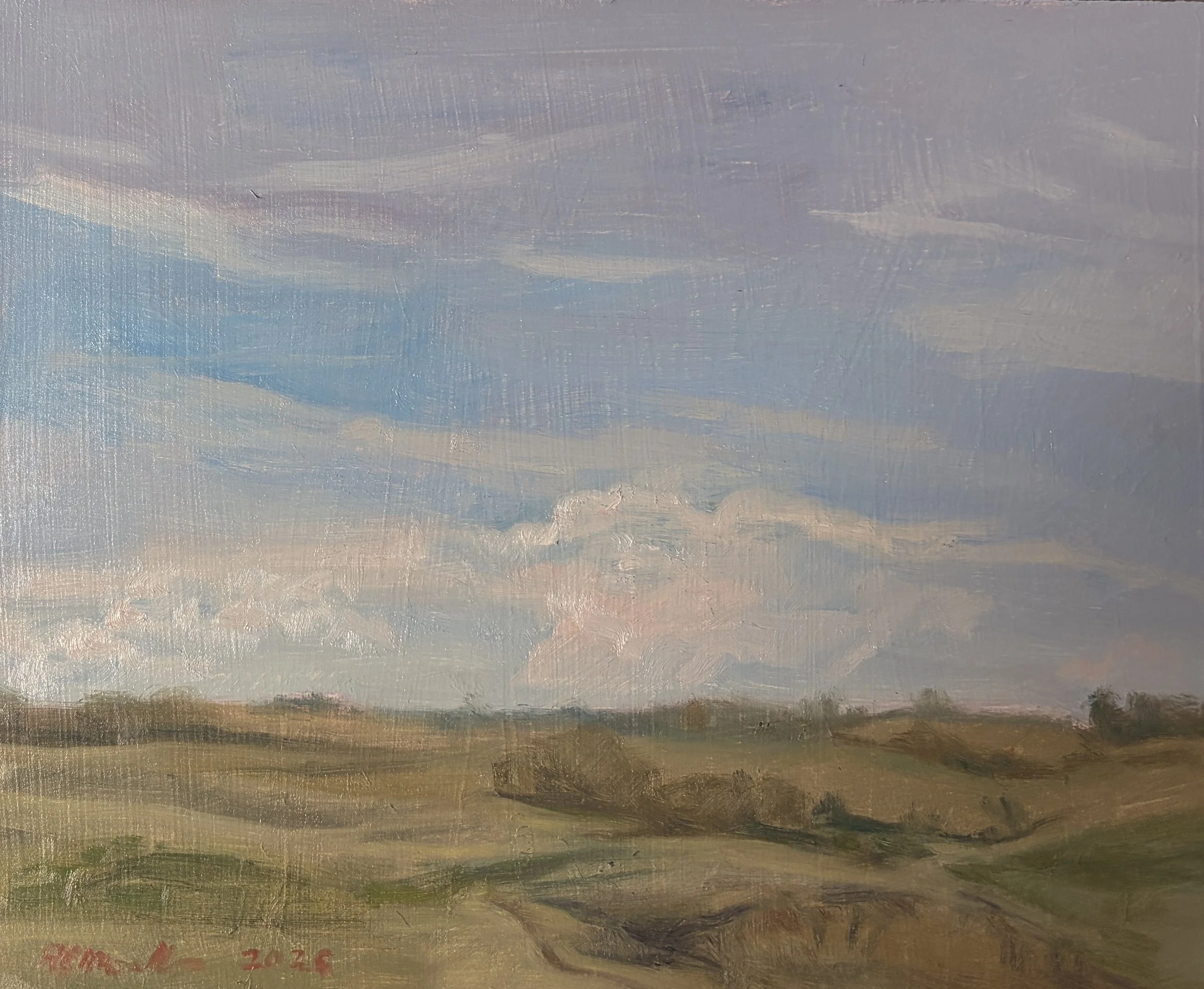 "My Horizon," 8x10, panel, $112