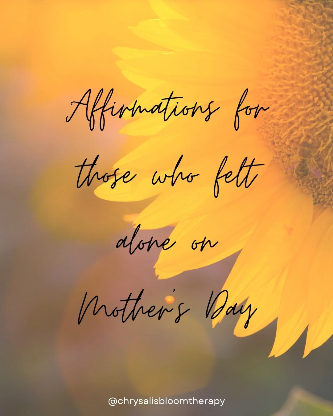 For some, Mother&rsquo;s Day can bring up feelings of loneliness and grief. All feelings are valid and welcomed. 

Now accepting in person services for a limited number of spots! Click link in bio to schedule a free 15 minute consultation. 

Your Mat