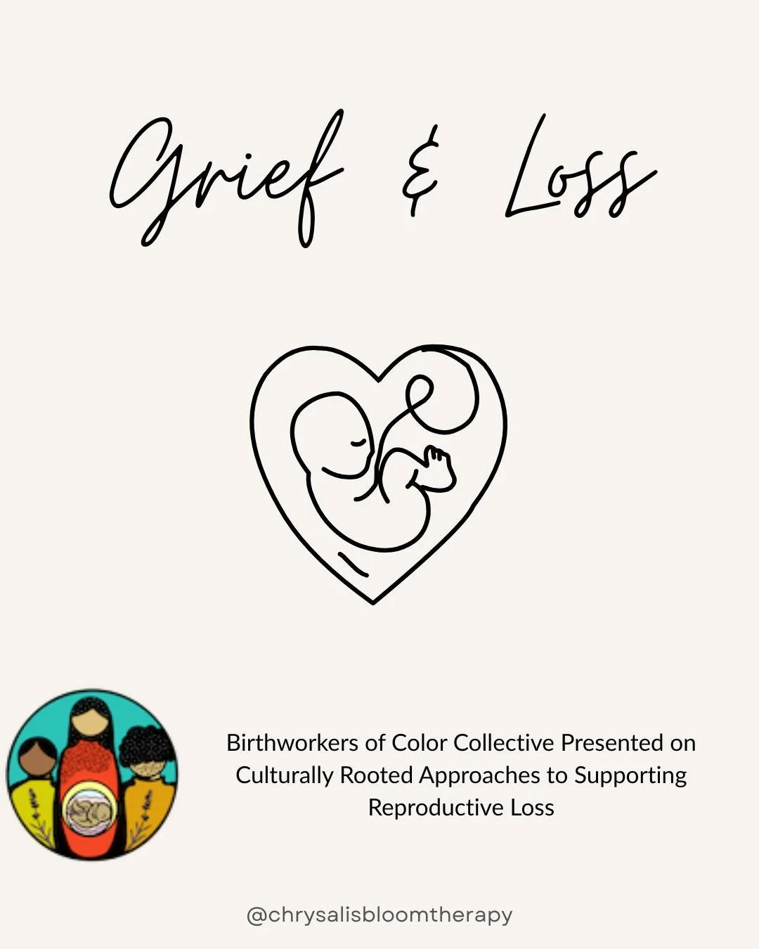 @Birthworkersofcolor is a community dedicated to reclaiming ancestral knowledge and providing culturally inclusive doula services to marginalized communities. Reclaiming, healing, advocating, decolonizing, and reconnecting is at the root of their val