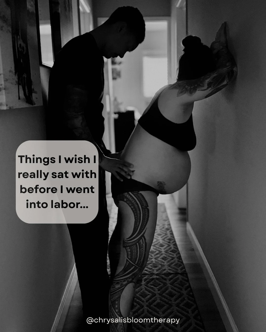 If I could go back to the version of me before labor, I wouldn&rsquo;t tell her how to have the &ldquo;perfect&rdquo; birth.

I would tell her to sit with what she cannot control...

To make space for the possibility that birth might not follow the p
