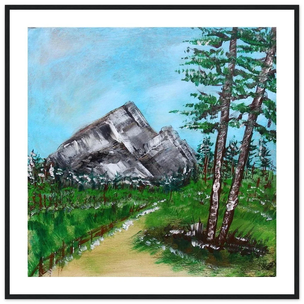 Premium Semi-Glossy Paper Wooden Framed Print - Wilderness