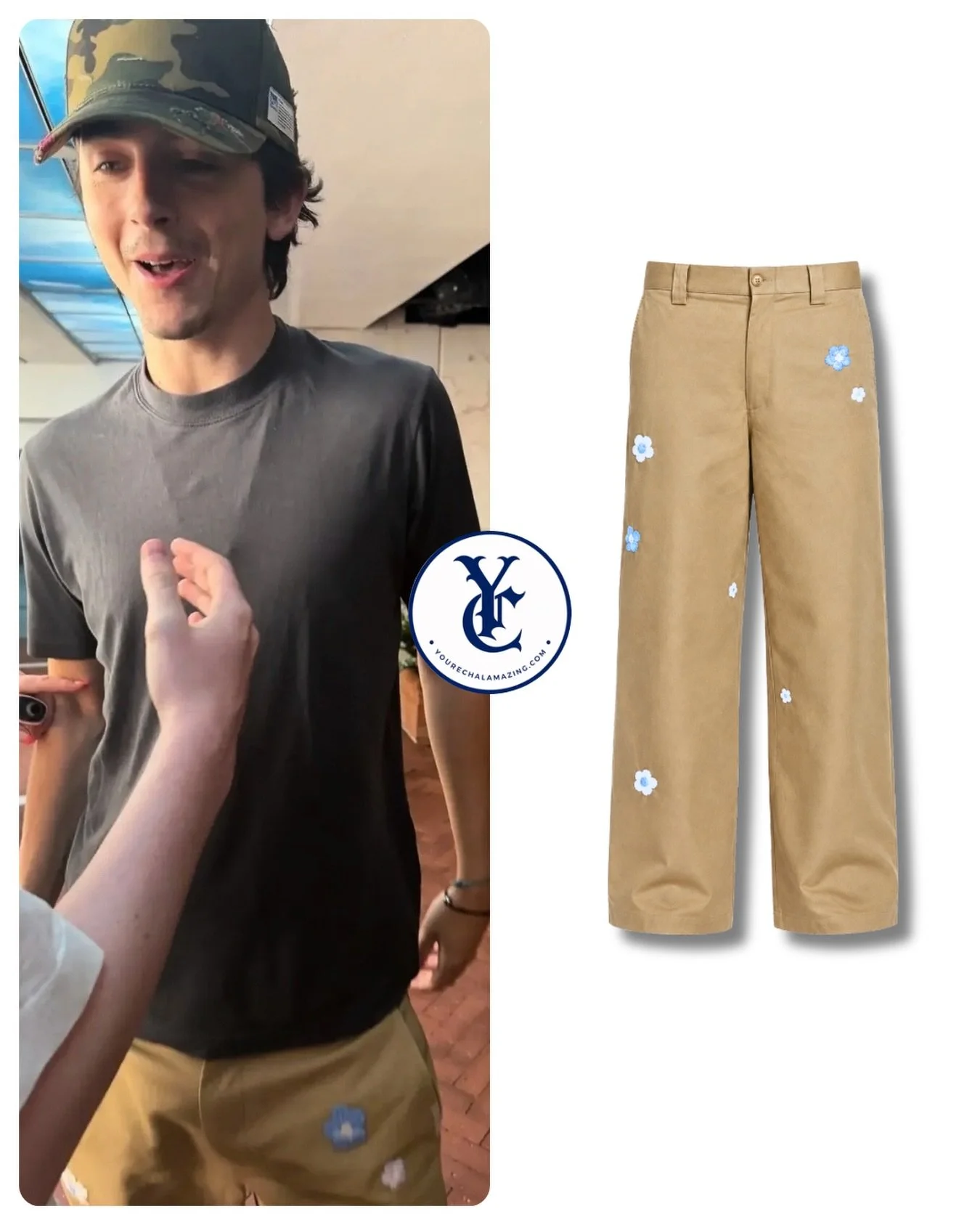 Uncle Tim in an outing in Los Angeles, wearing head to toe @nahmias. 

Nahmias Flower Worker Pant
$890

Shop It ➡️ https://go.shopmy.us/p-75572284

#timotheechalamet #timothee #nahmias #dune #dunemovie

Pic credit: ben_costa14