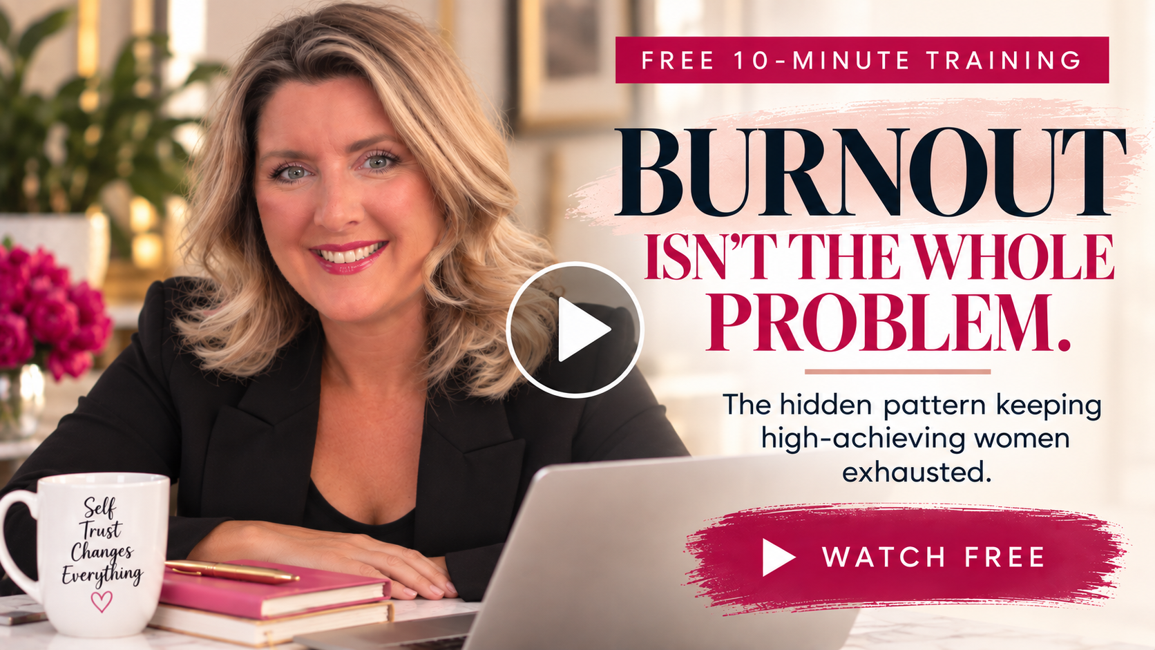 Amy Looper helping you eliminate burnout and recognize behavioral patterns keeping you stuck.