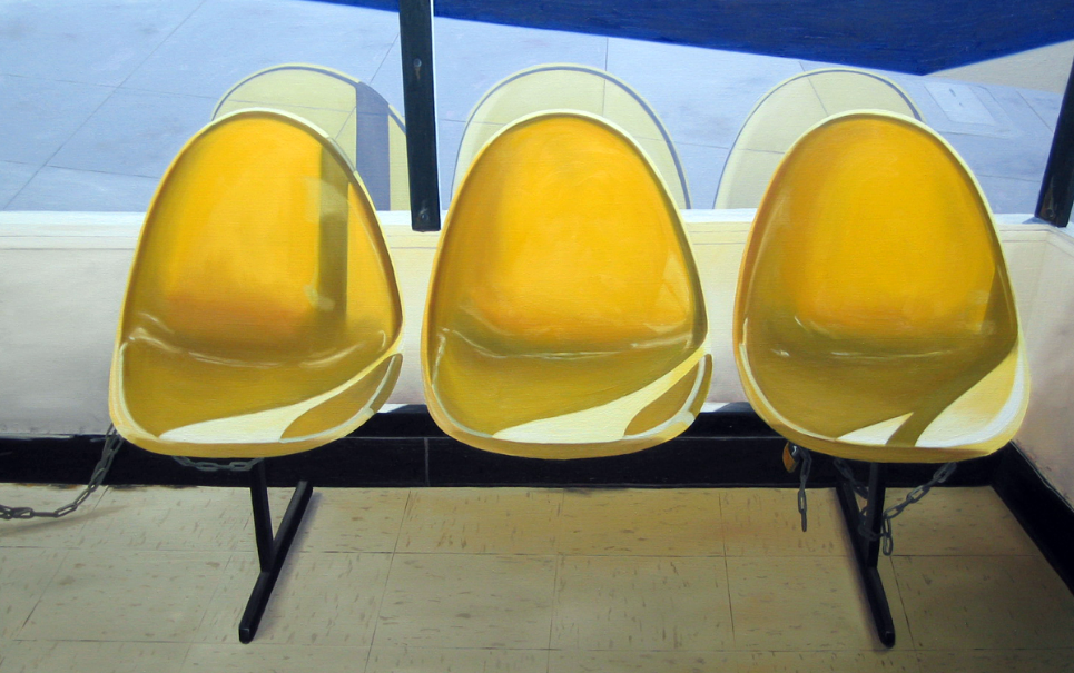 Yellow Seats 40x60 2005