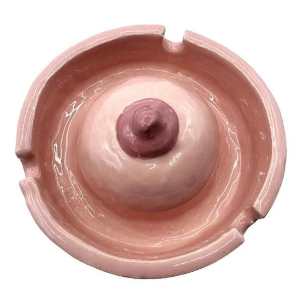 Titty Ashtray - Handmade and glazed ceramics - ø13x6H cm - 2026