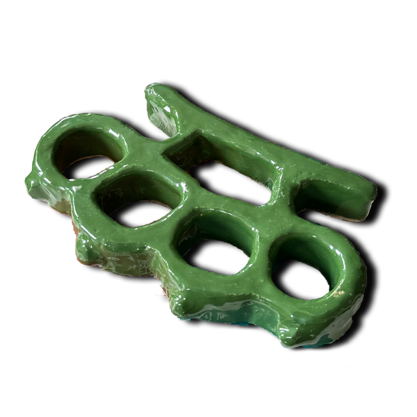 Knuckle Duster - Handmade and glazed ceramic - 2026