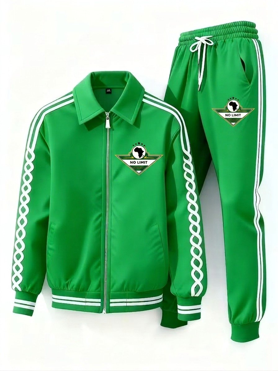 No Limit Sports – Green Signature Tracksuit