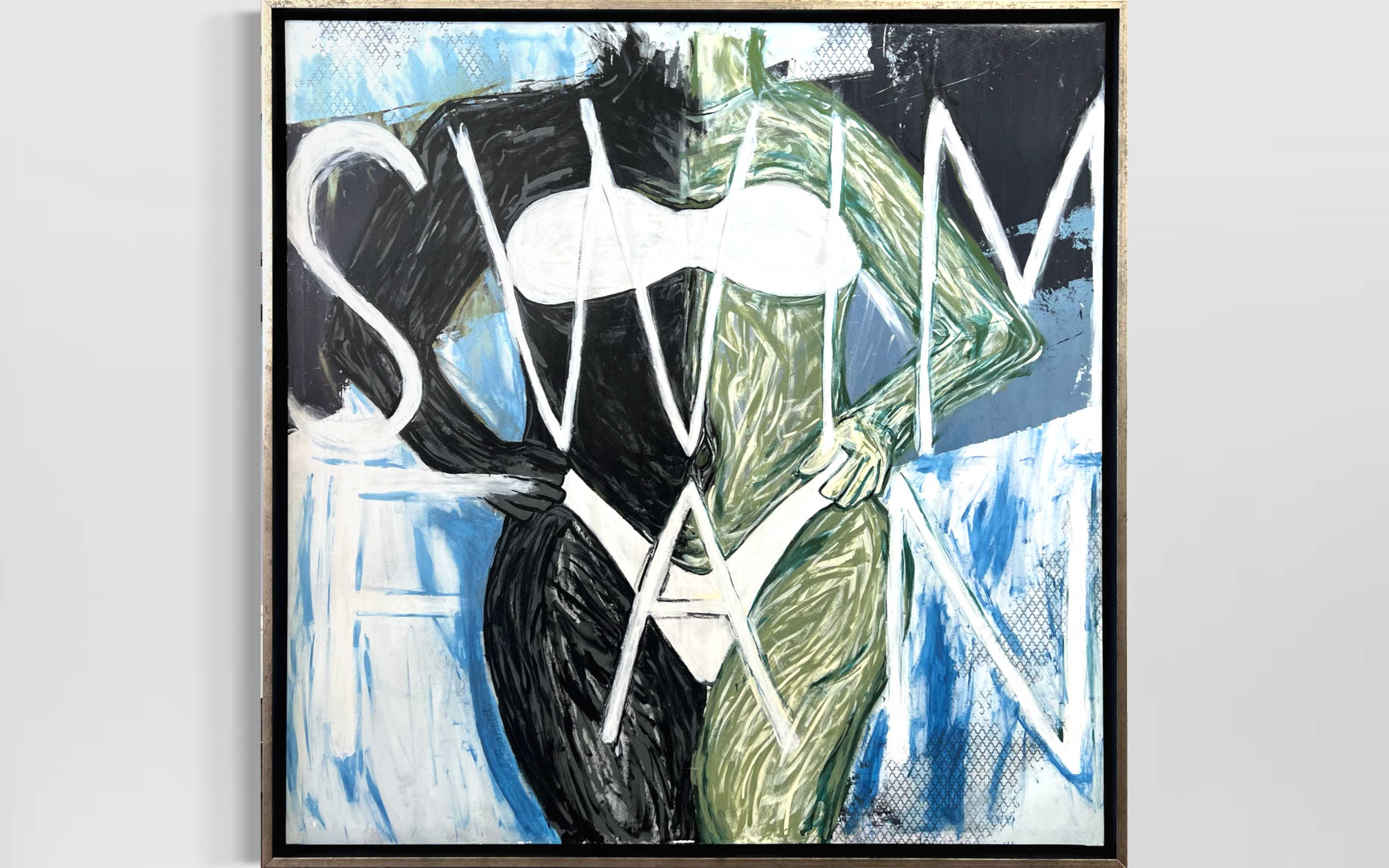 Swim Fan (Framed)