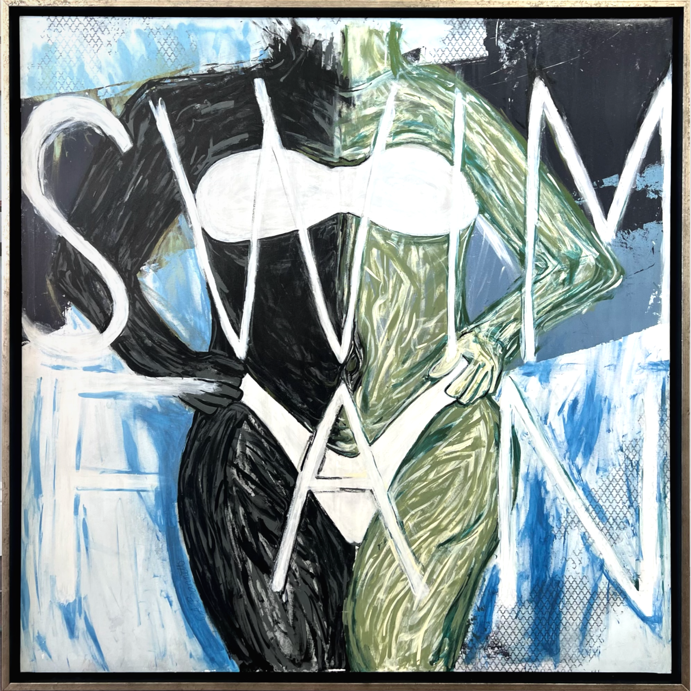 Swim Fan (Framed)