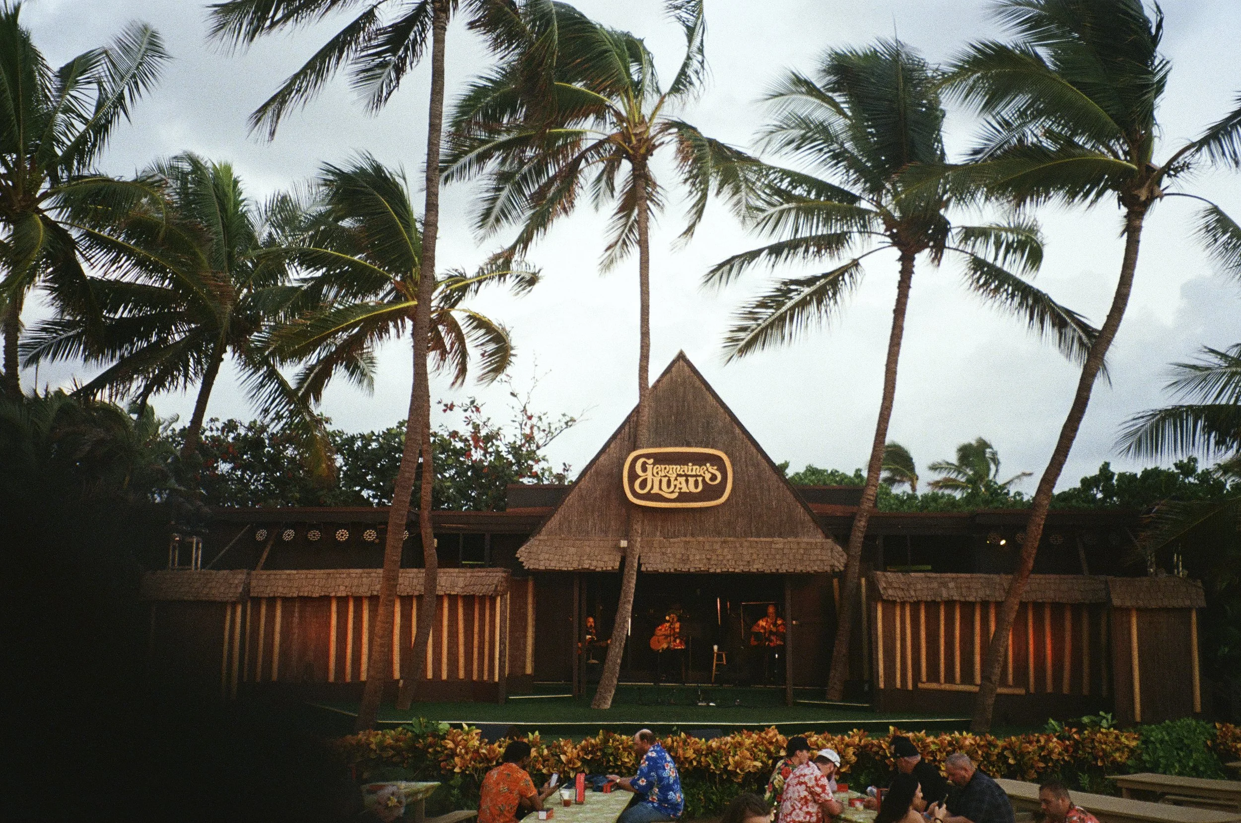 Germaine's Luau (tourist central), Honolulu, HI - Jan. 2025, Kodak Gold 200