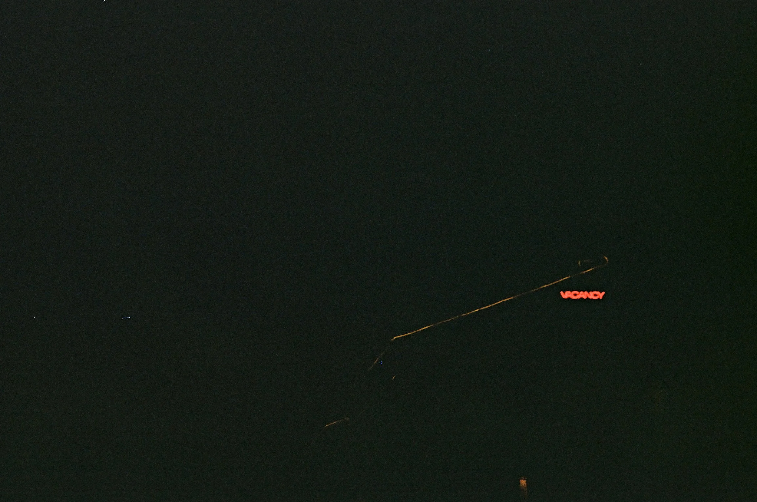 "Vacancy.", Pacific City, OR - March 2024, Kodak Gold 200