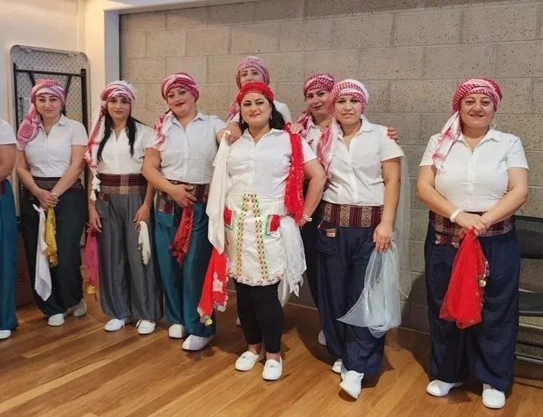 Performers at the International Food and Dance Festival