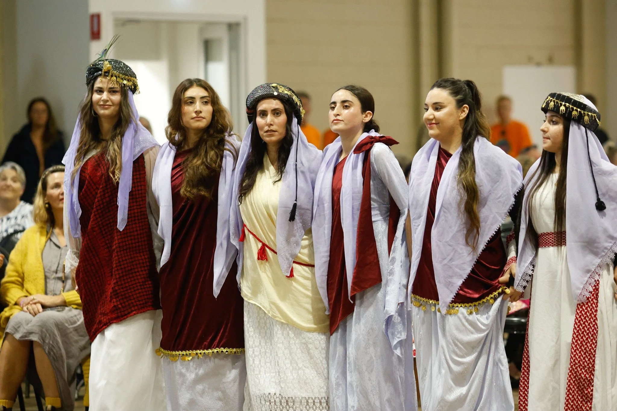 Performers at the International Food and Dance Festival