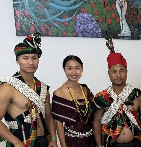 Performers at the International Food and Dance Festival