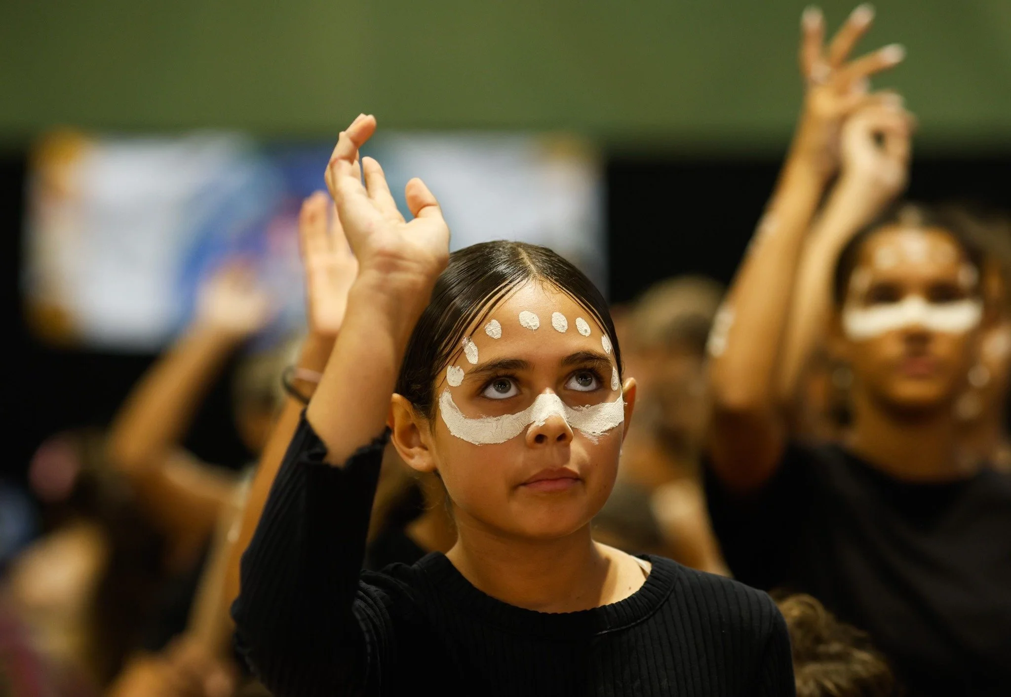 Performers at the International Food and Dance Festival