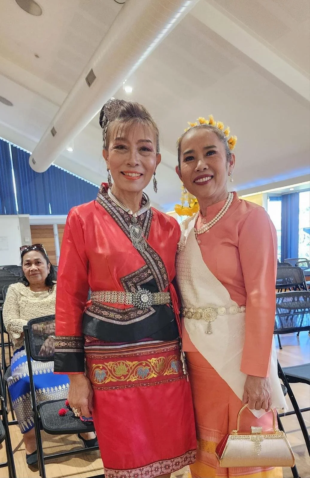 Performers at the International Food and Dance Festival