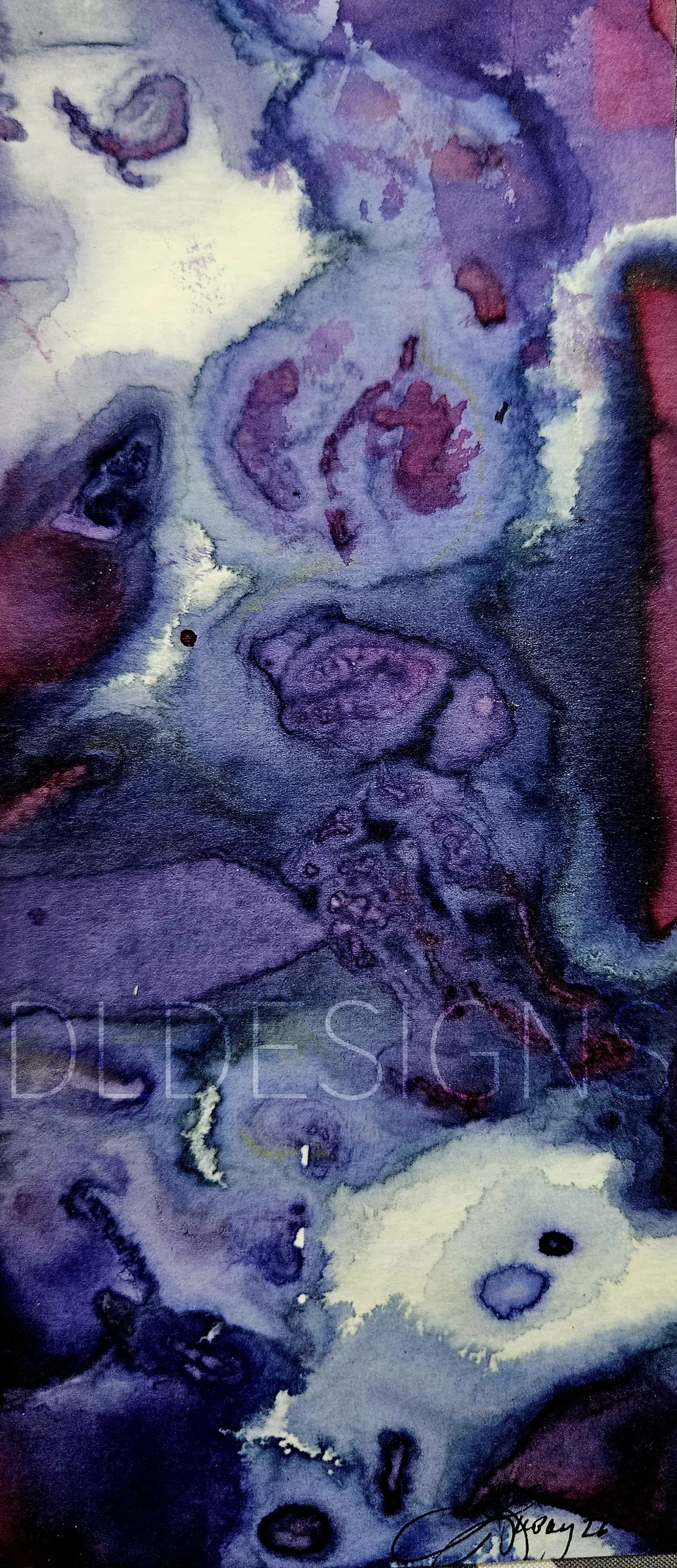 Blue Pea Swirl