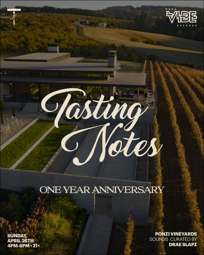 Tasting Notes One Year Anniversary