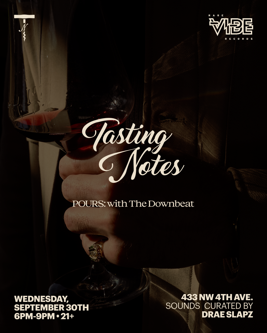 Tasting Notes Pours