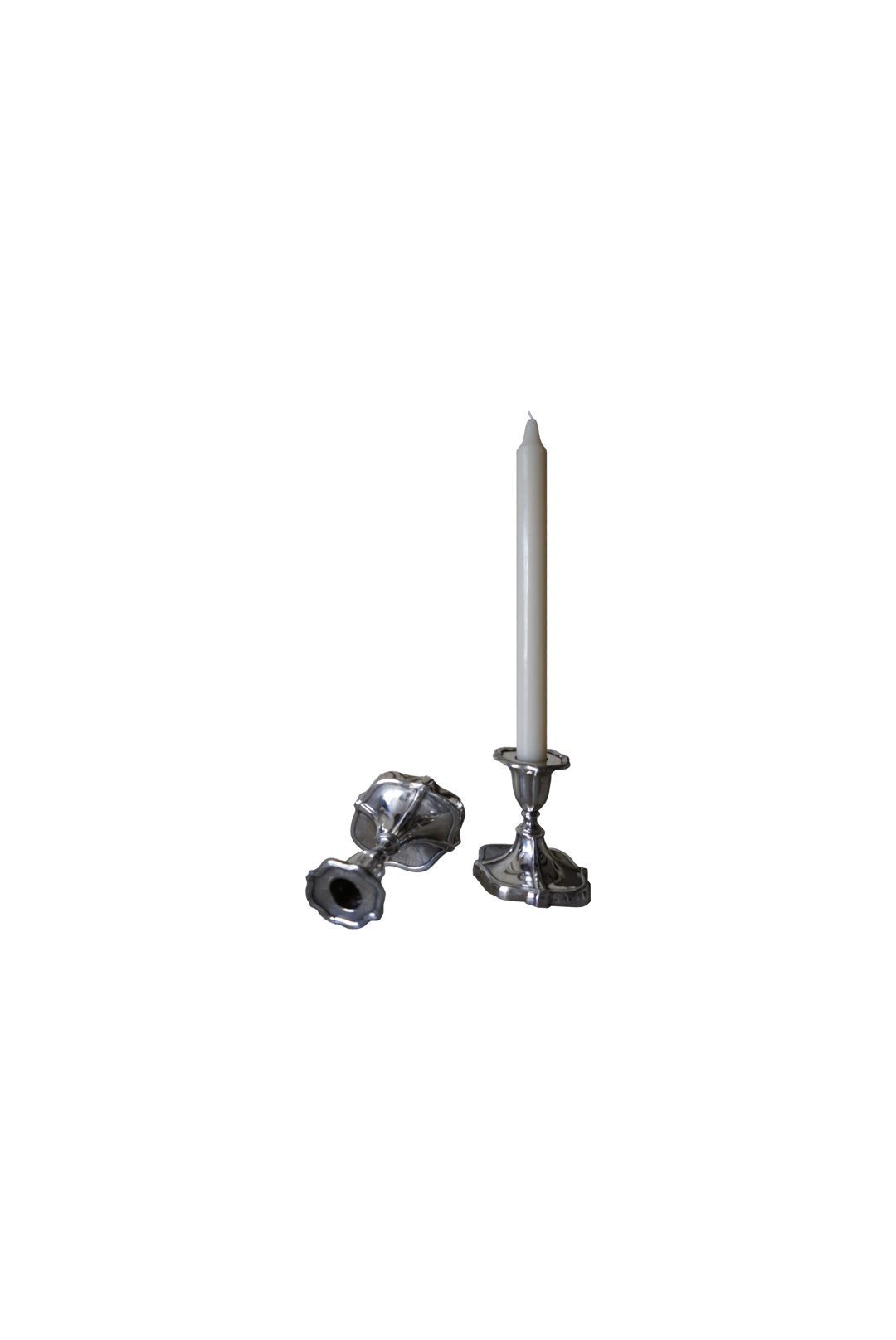 Queen Anne Revival Candlestick Holders, c. 1890s - 1910s
