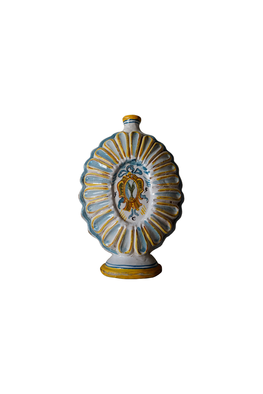 Italian Maiolica Pilgrim Flask, c. 1880s