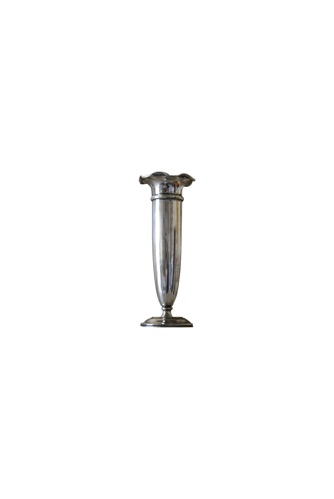 Edwardian Silverplate Bud Vase, EPNS, c. 1906