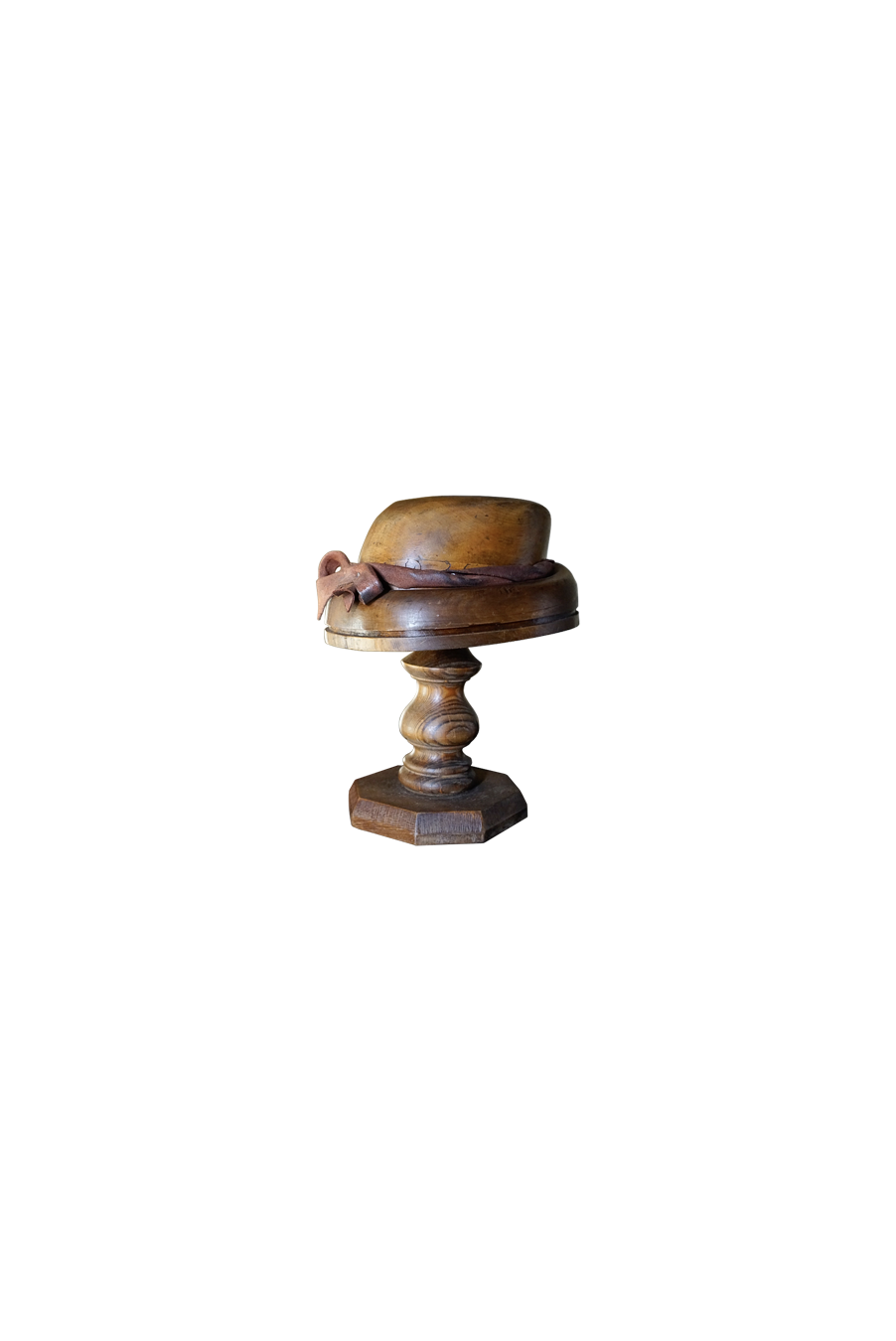 Wooden Milliner's Hat Mold, c. 1920s - 1940s