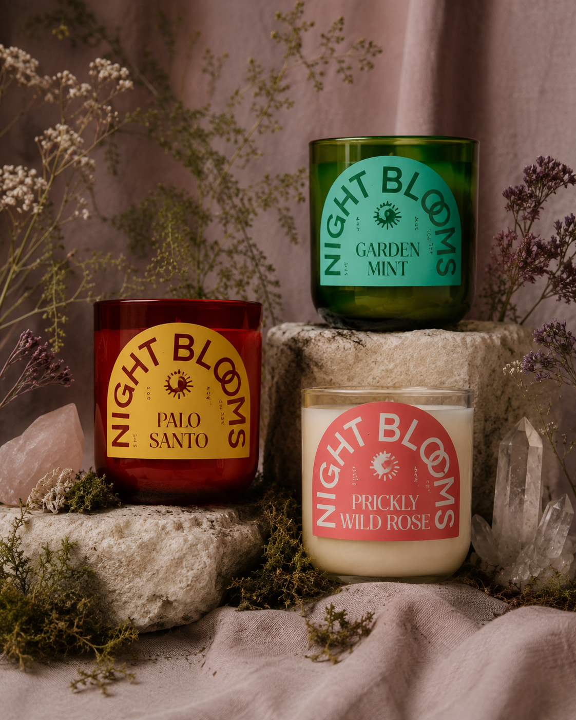 Night Blooms Candle