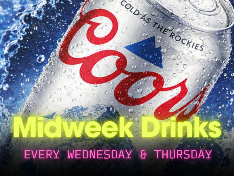Midweek  Drinks  Specials