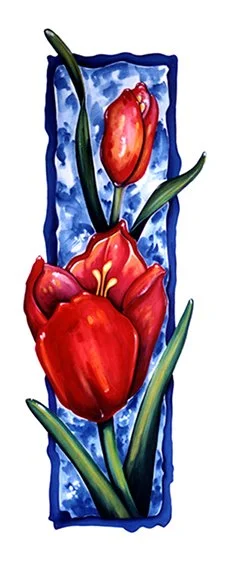 Title: Tender Tulip
Medium: Watercolor