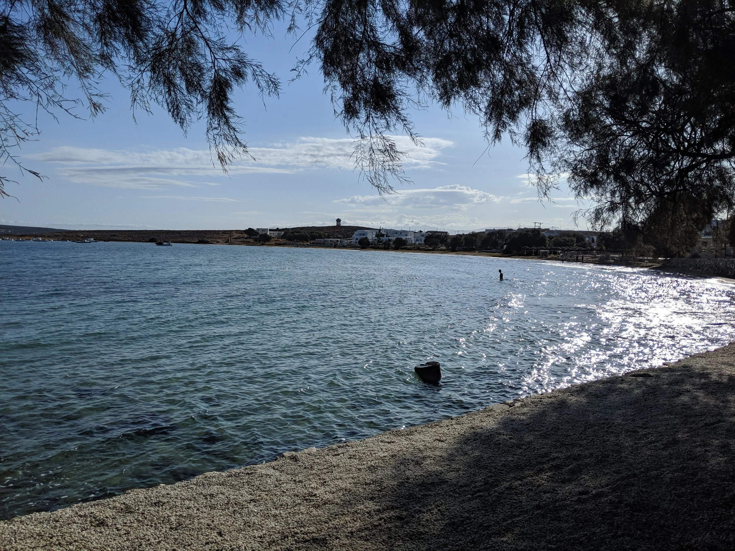 Walk to Agioi Anargyroi - a beautiful cove with sandy beaches - only 5 minutes away