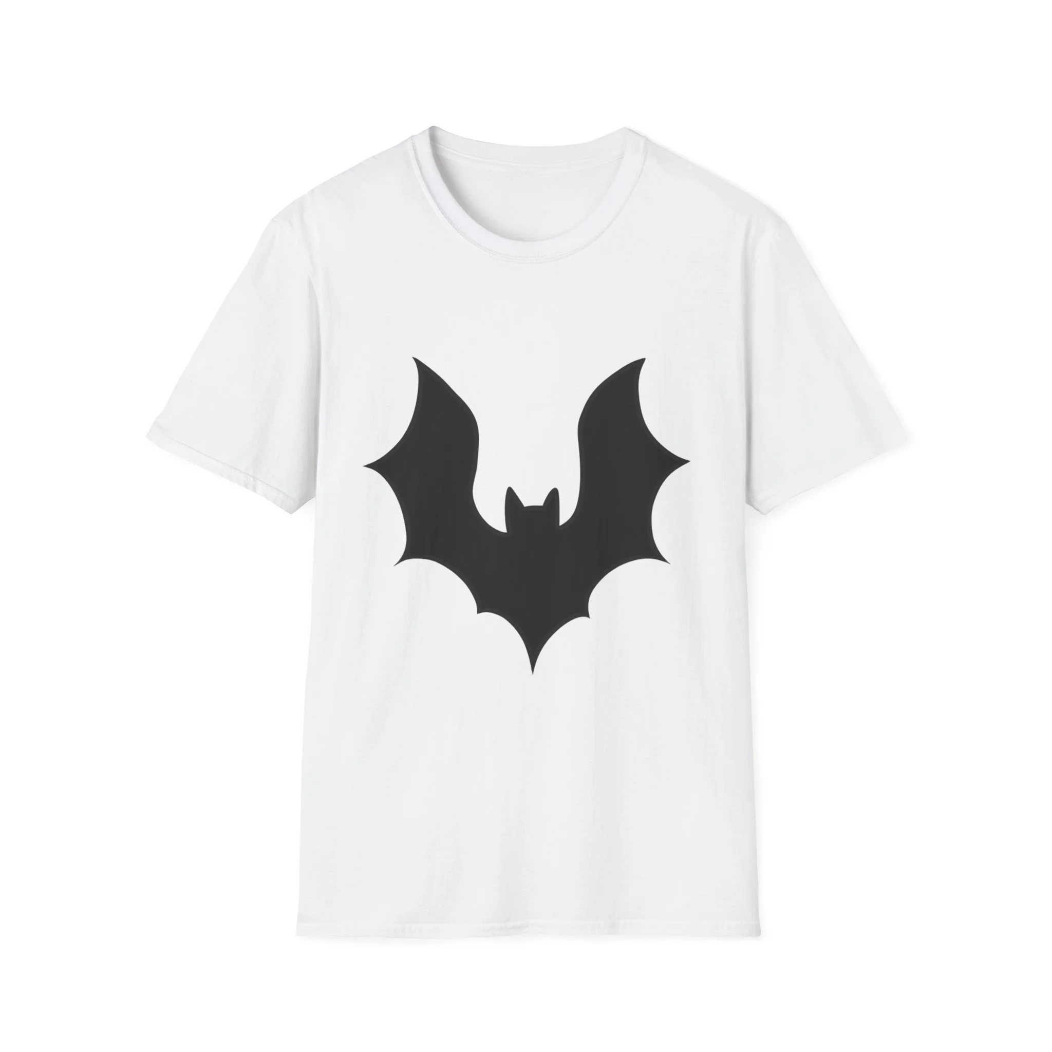 Bat Silhouette T-Shirt | Halloween bat graphic, black bat tee, dark, gothic, esoteric, streetwear