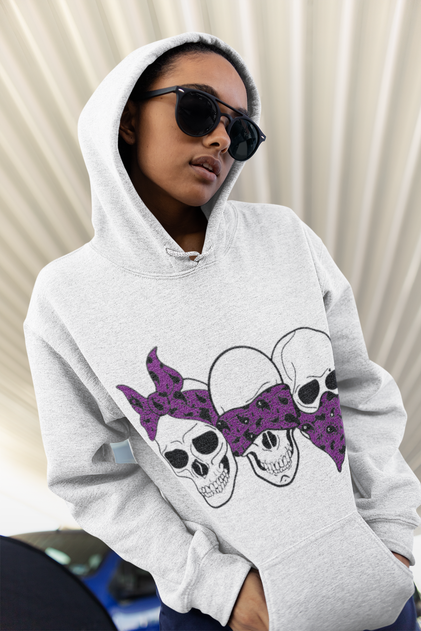 mockup-of-a-girl-wearing-a-heather-hoodie-at-a-parking-lot-24304.png