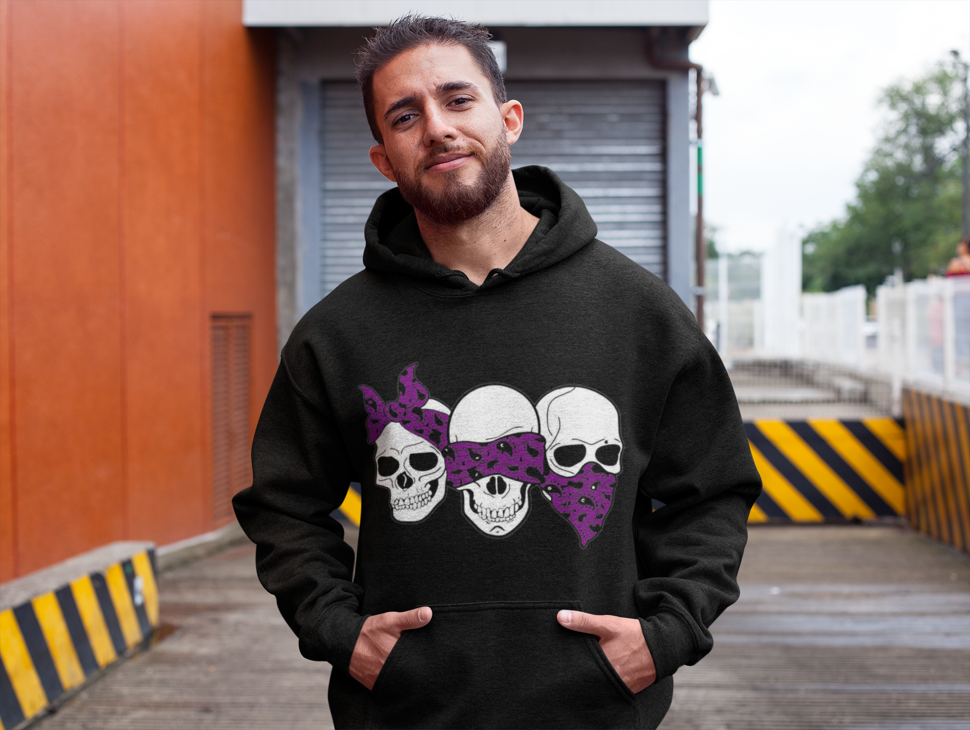 mockup-of-a-man-wearing-a-heather-hoodie-at-a-parking-lot-28625.png