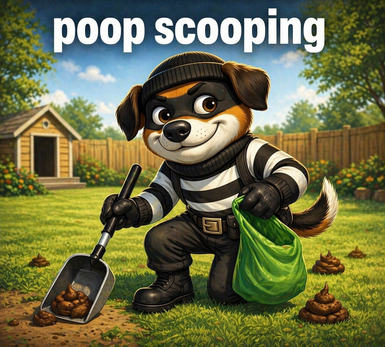 Poop Scooping (Book Online)