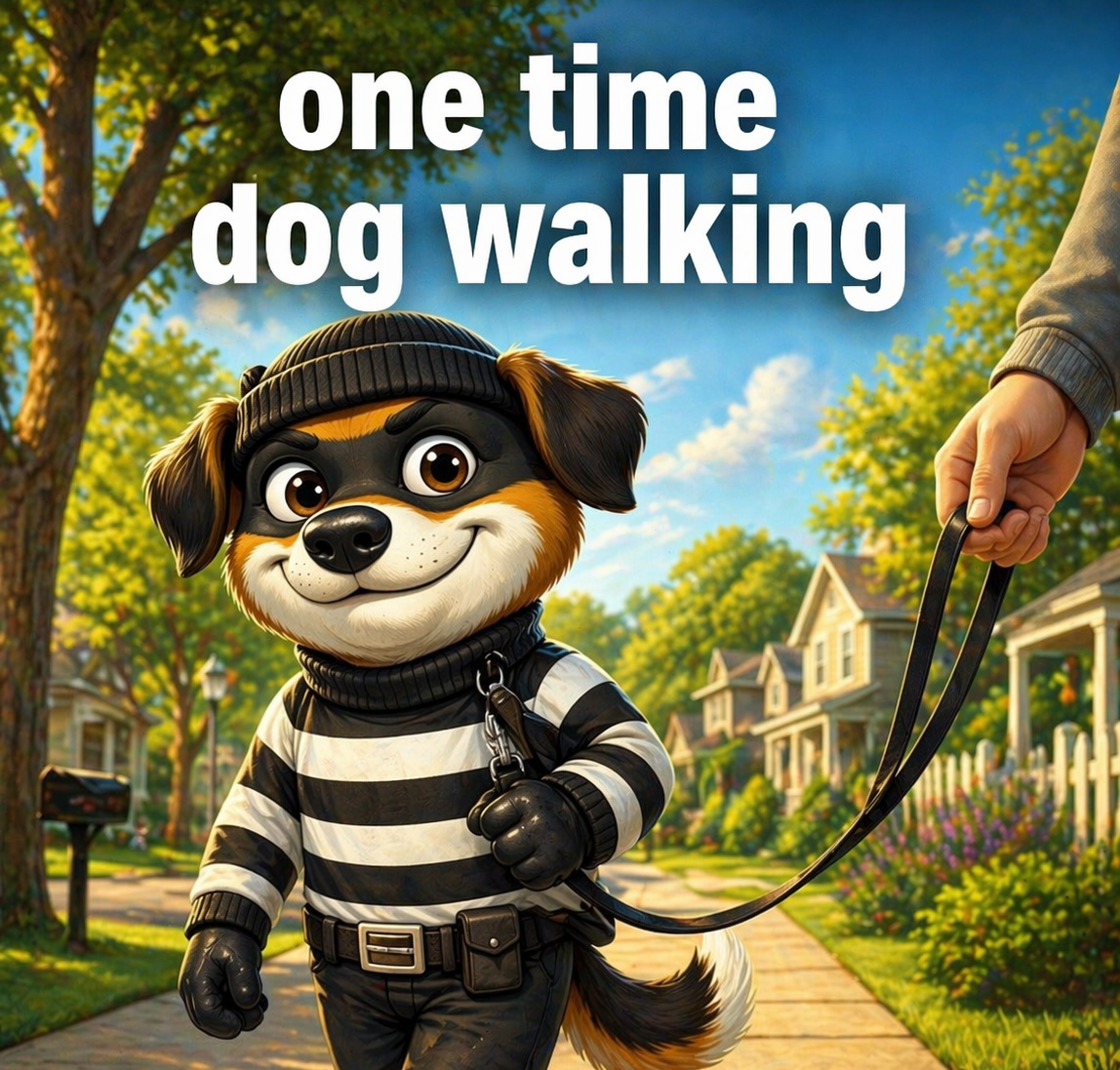 One Time Dog Walking (Book Online)