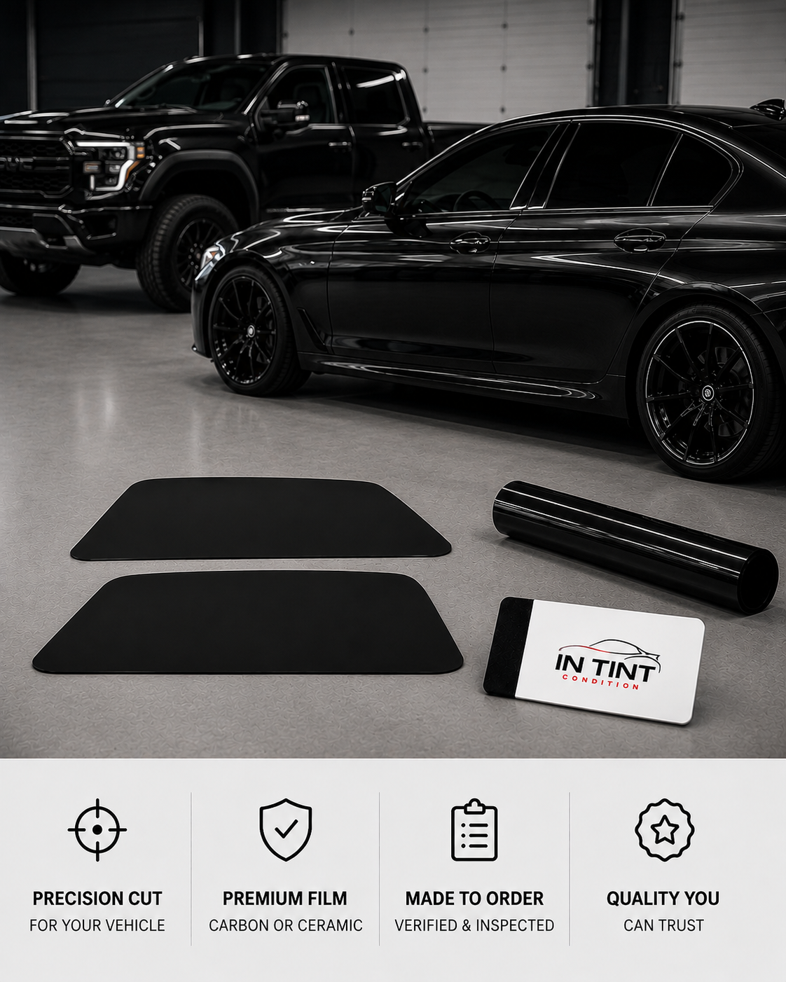Rear Window Tint Kit (Cars & Trucks)