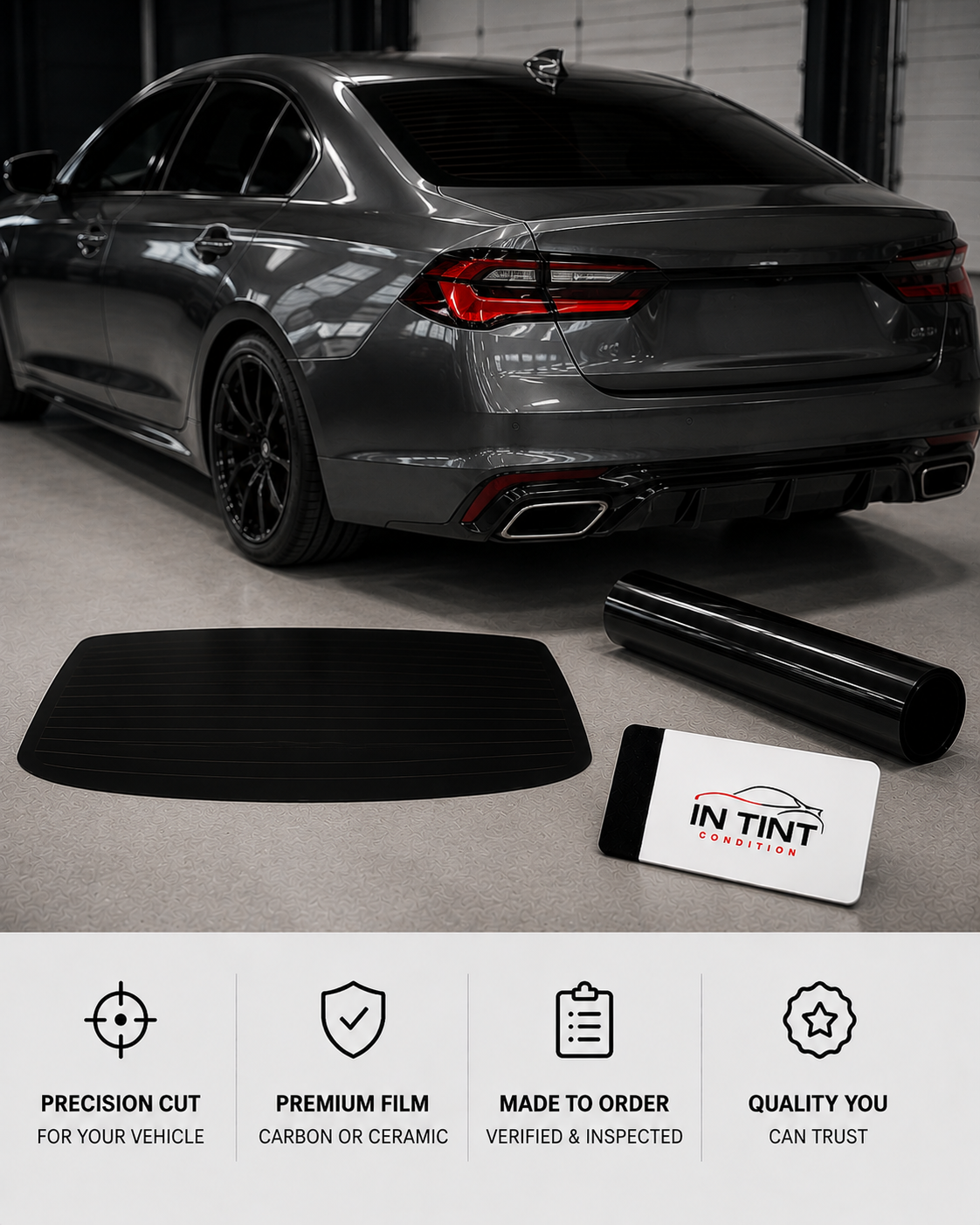 Rear Windshield Tint Kit