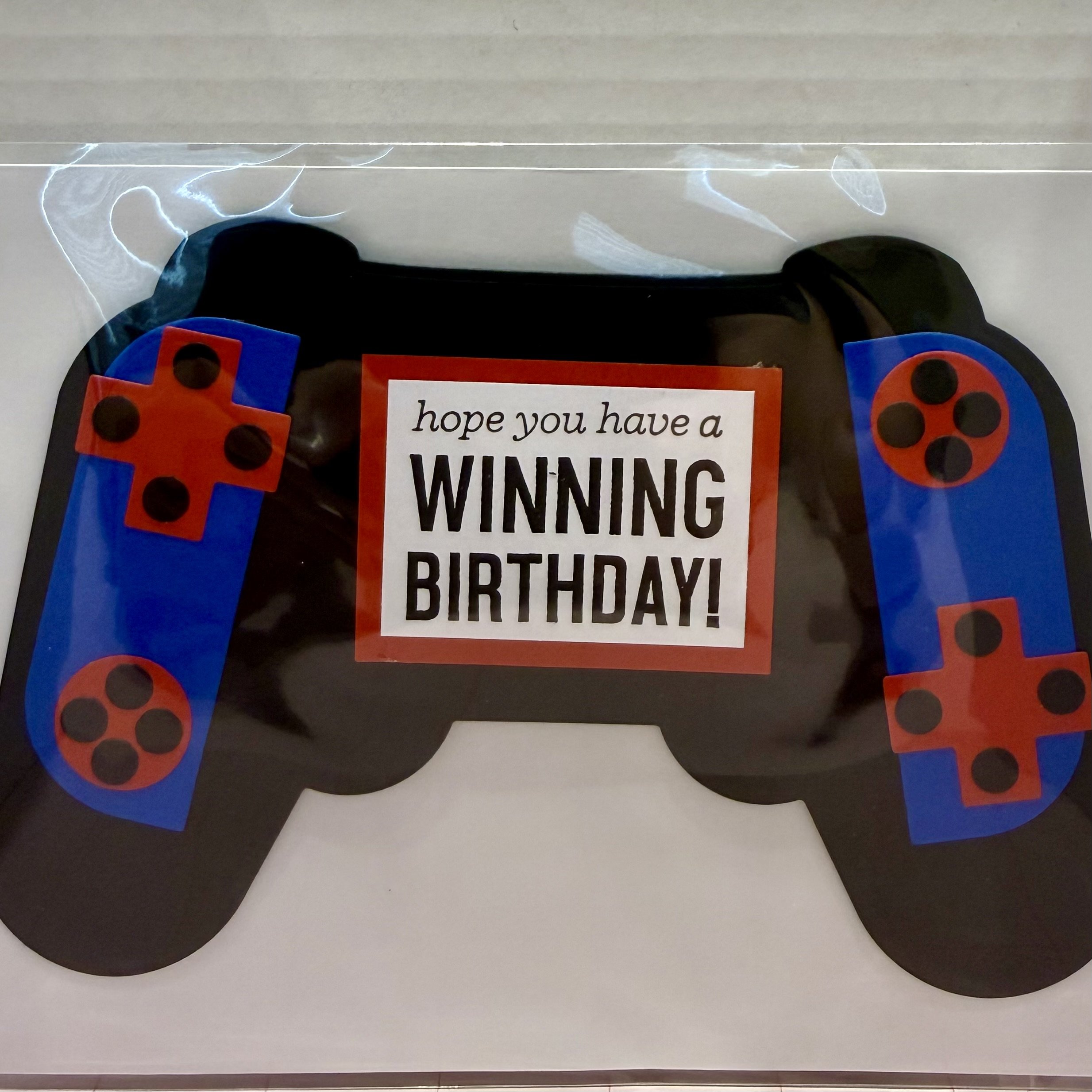 Game Controller Birthday Gift Card Holder
