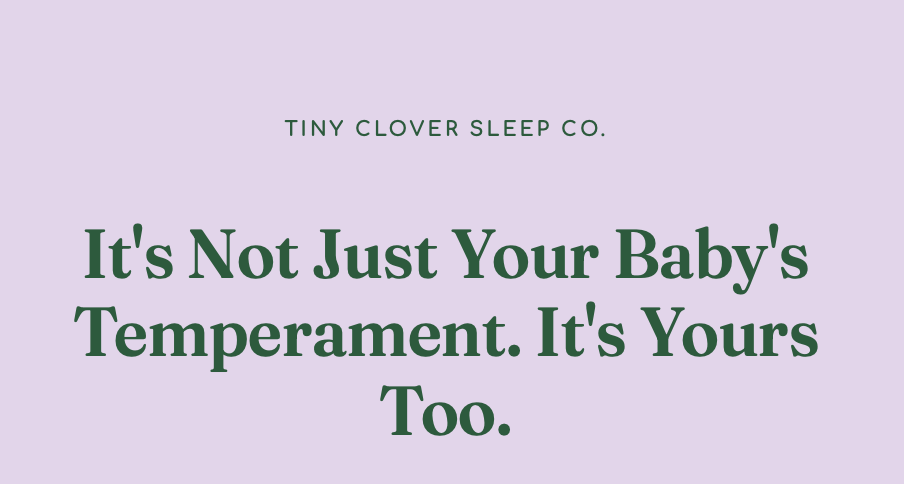 Your Baby’s Temperament Guide!
