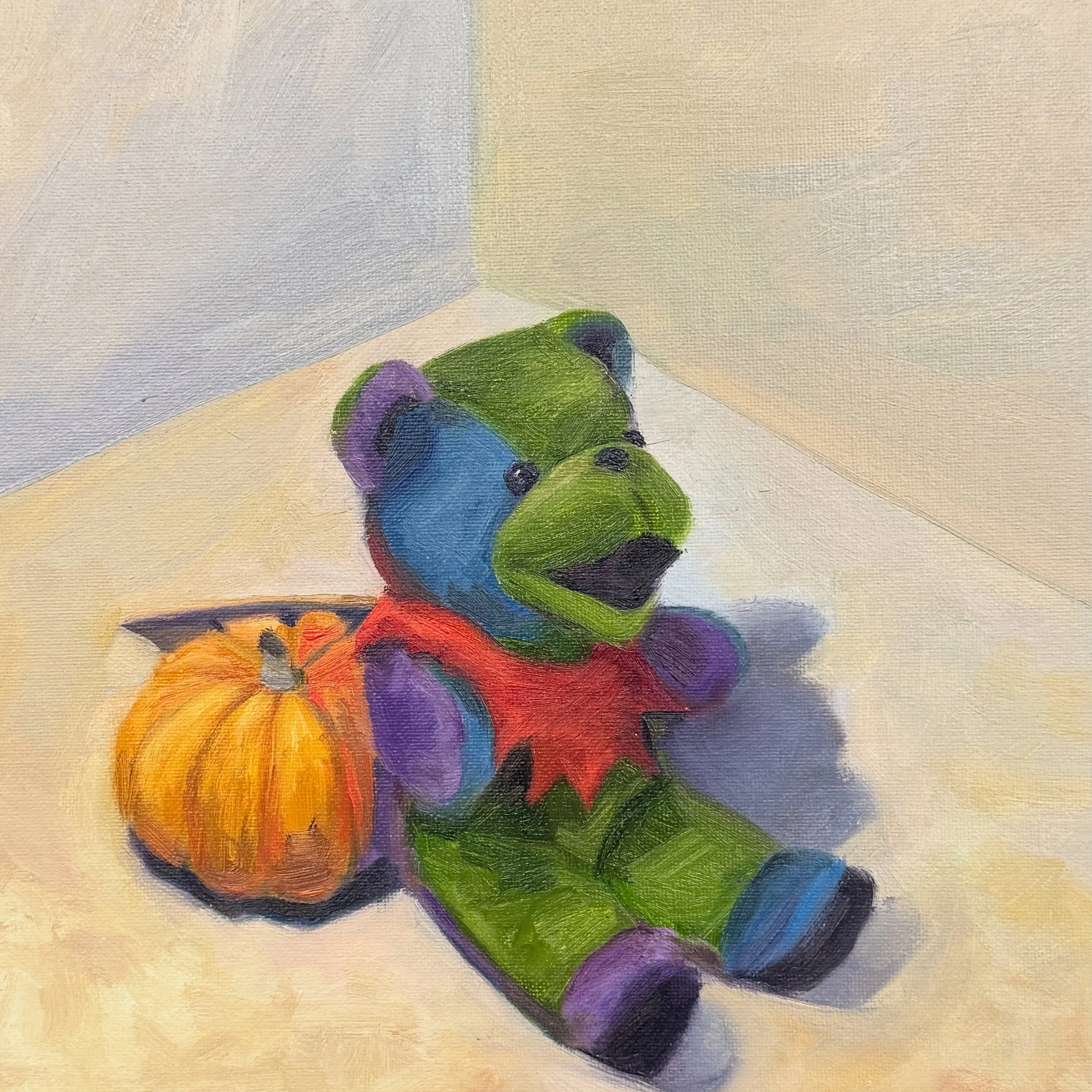 "Franklin Still Life" 
Oil on cotton, 11x14