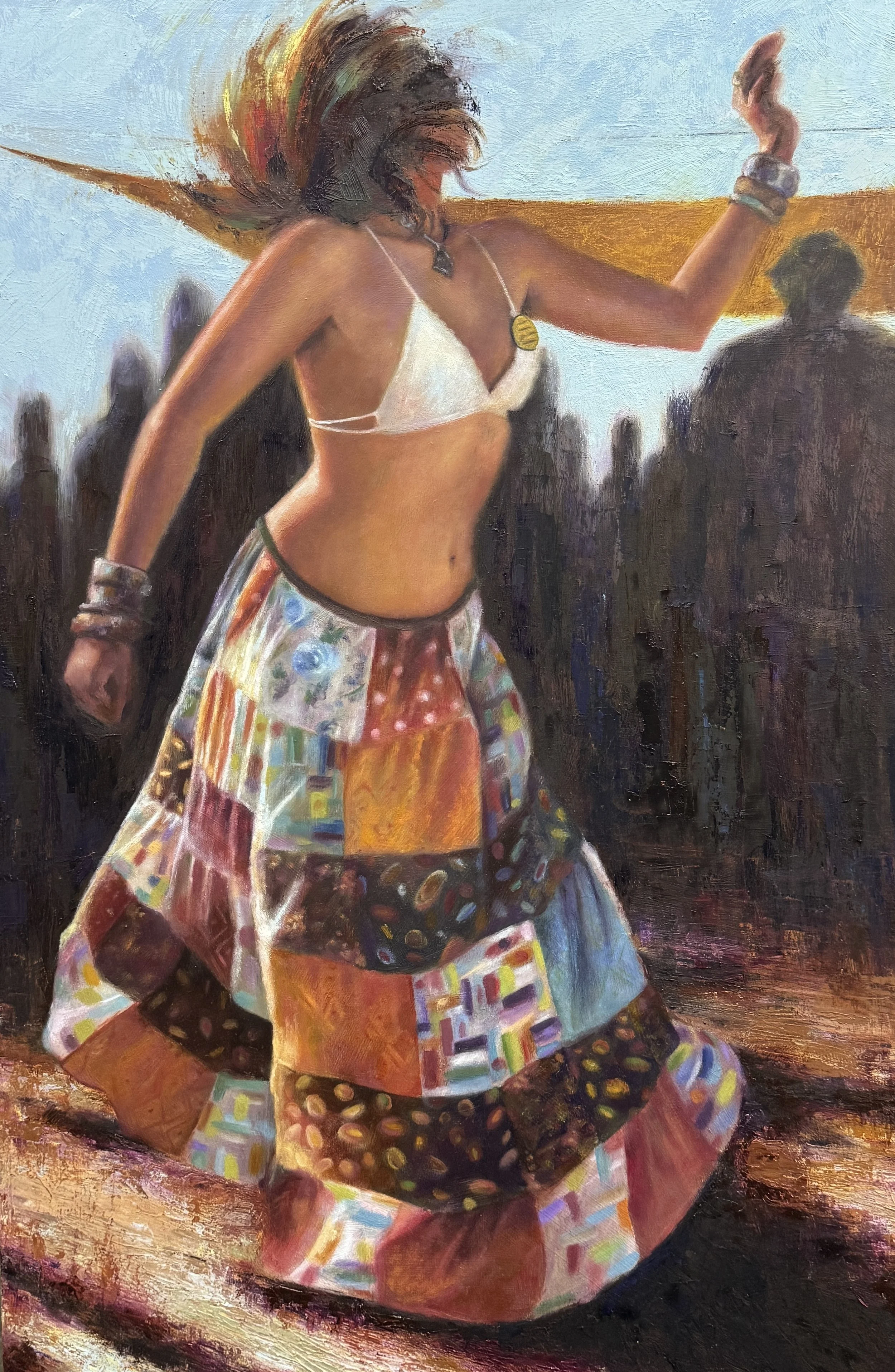 "Rhapsody in Red"
Oil on wood panel, 24x36
(inspired by Caryn Waechter's photography)