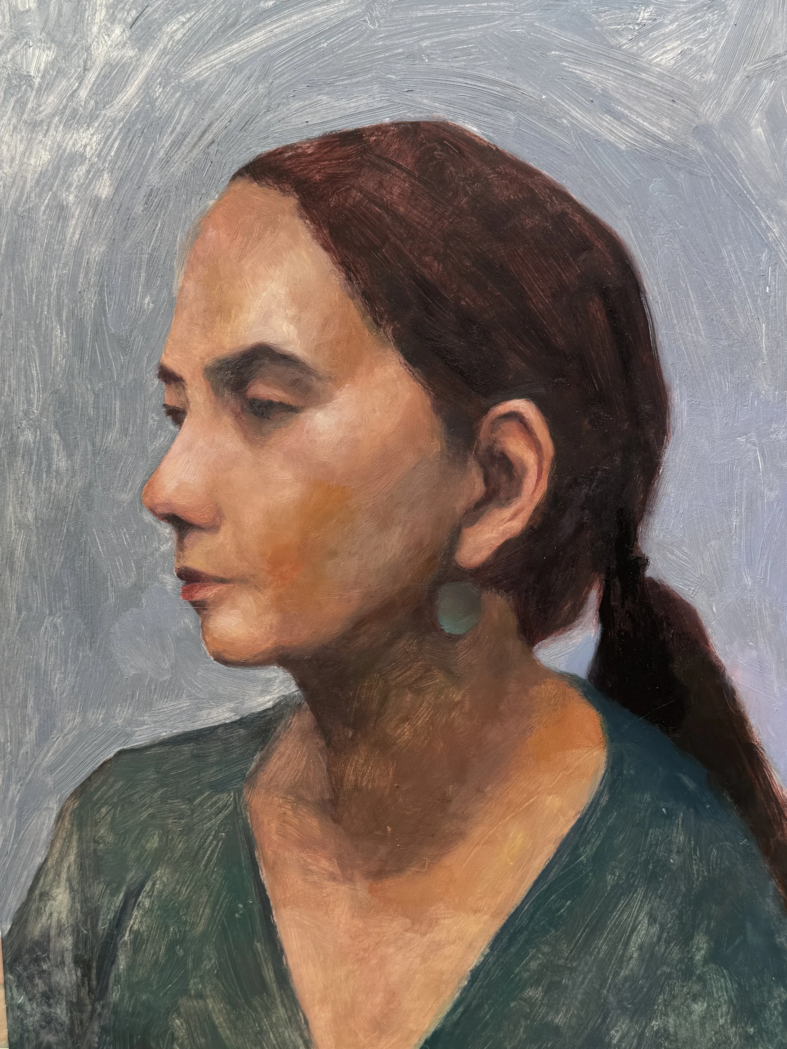 Oil on Panel, 14x17 
(from life)