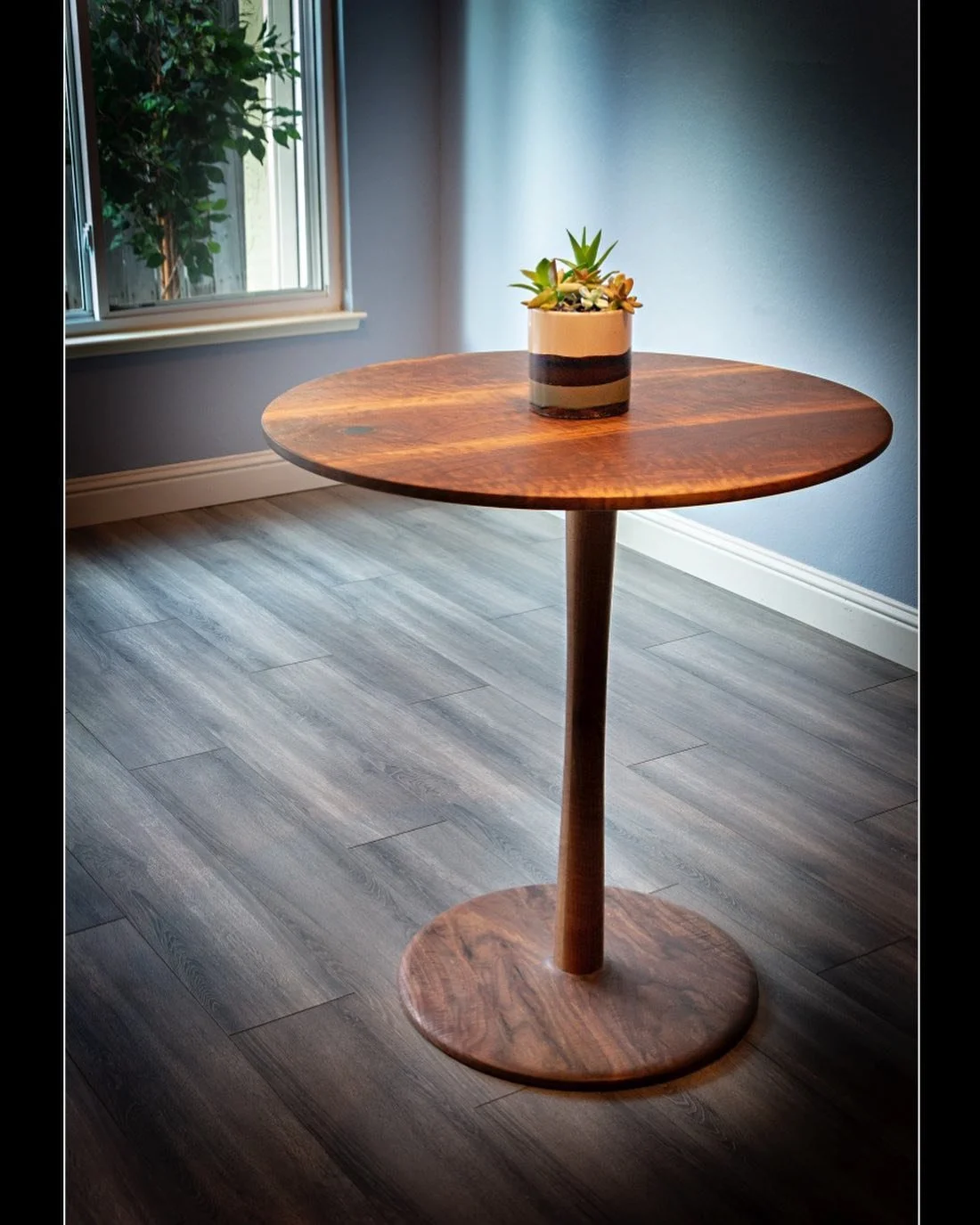Black Walnut Bistro Table