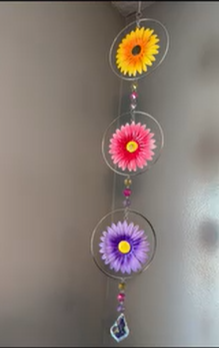 Bright Flowers Sun Catcher