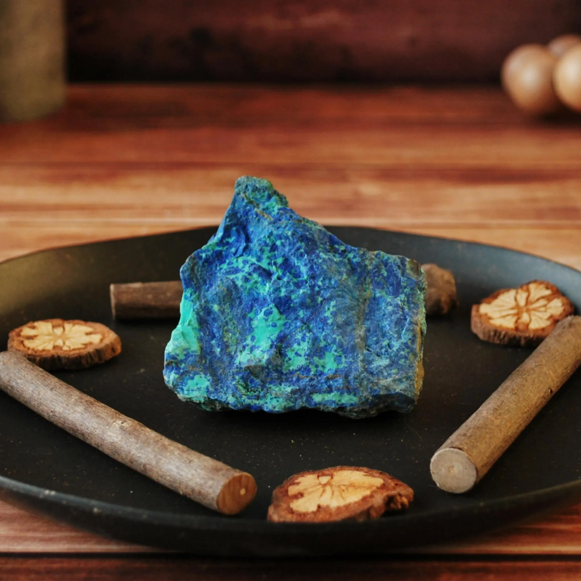 Deep Truth Chrysocolla & Azurite Rough