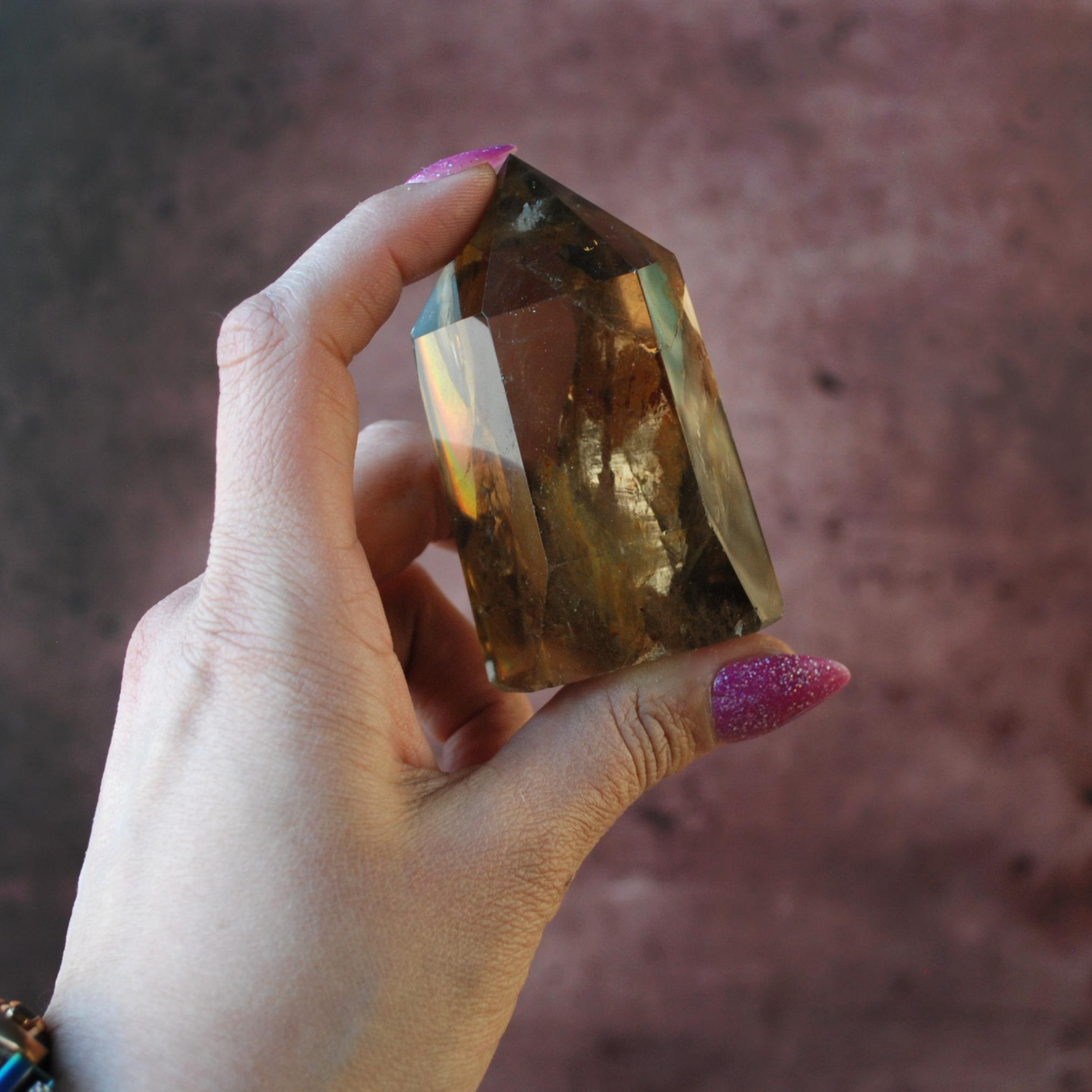 Smoky Quartz Focus Tower